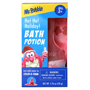 Mr. Bubble Holiday Potion Pink