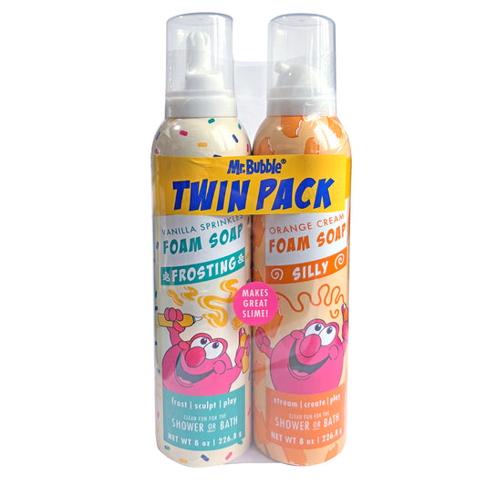 Foam Soap Twin Pack, Rotating Colors, Frosting and Silly Nozzles