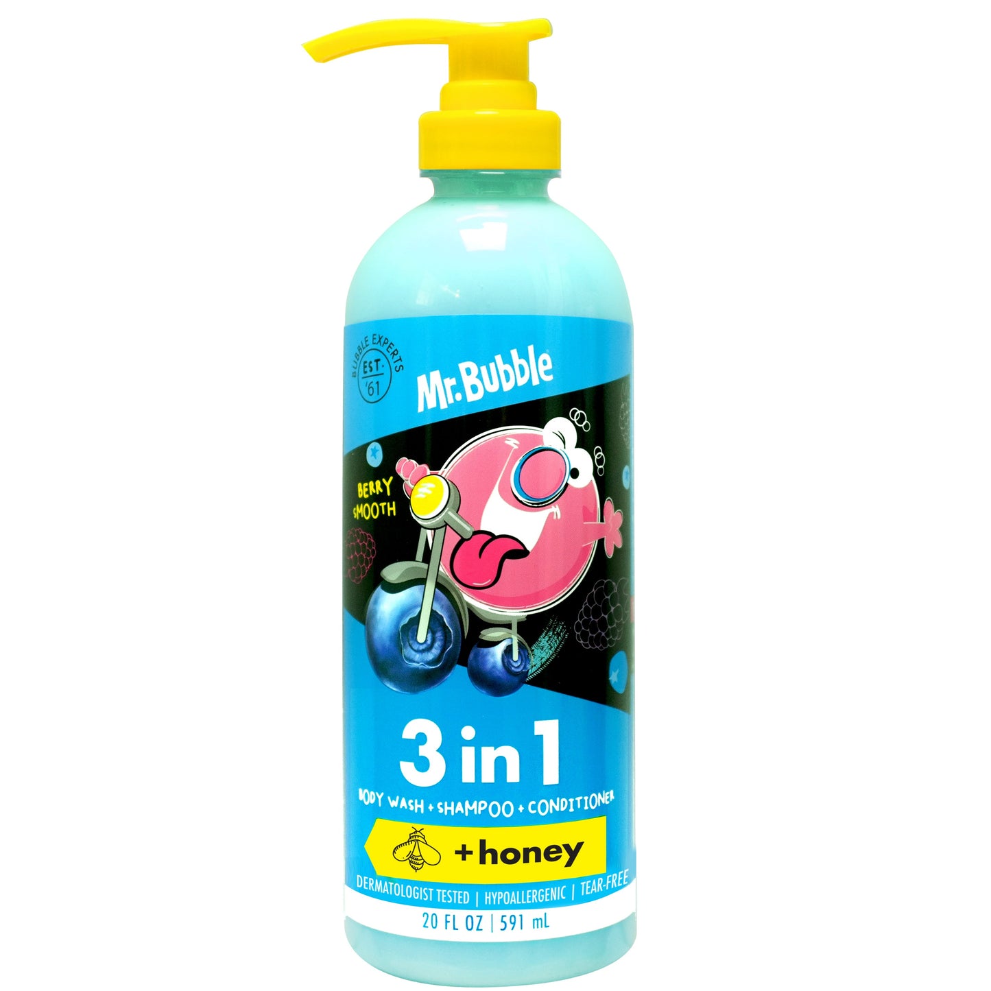 Berry Smooth 3in1 Body Wash, Shampoo & Conditioner