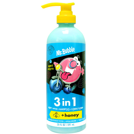 Berry Smooth 3in1 Body Wash, Shampoo & Conditioner