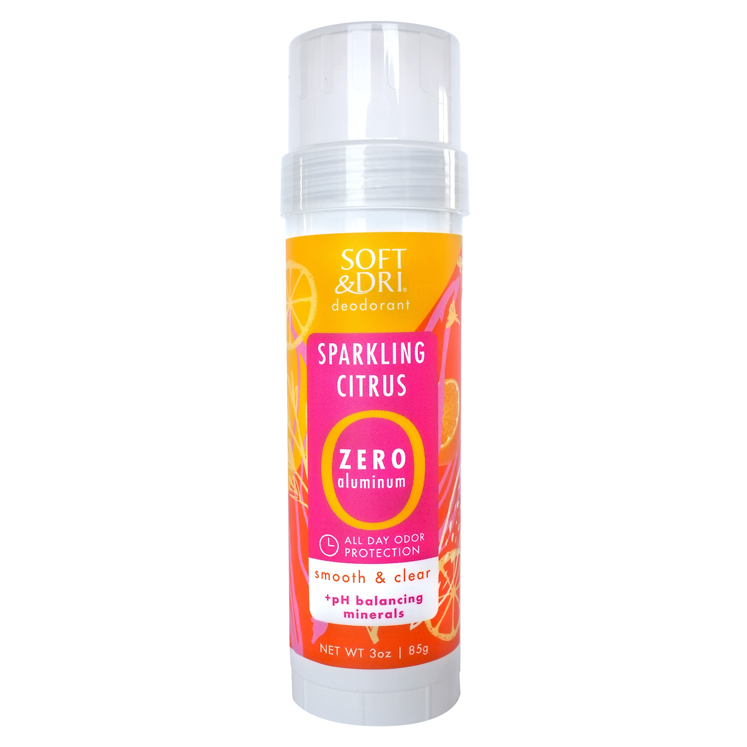 Sparkling Citrus Aluminum Free Deodorant - Soft & Dri