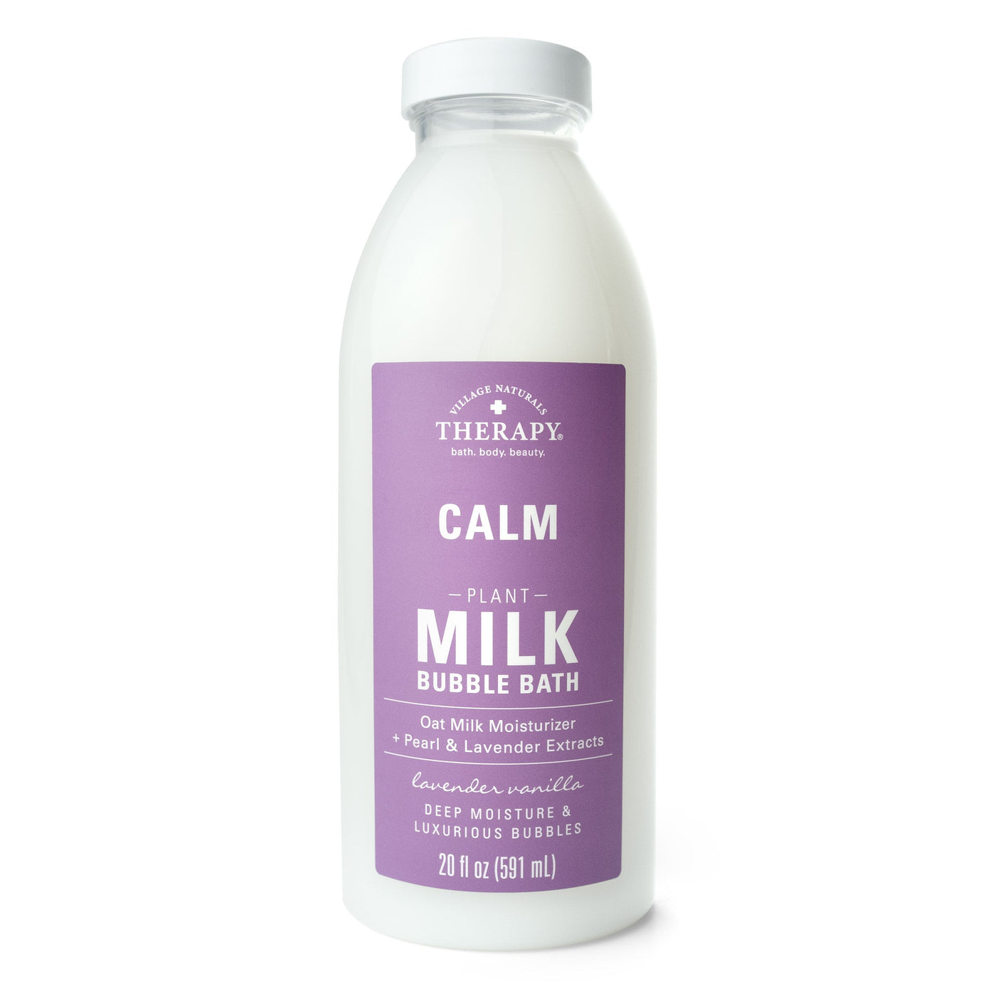 Village Naturals Therapy Calm Plant Milk Bubble Bath