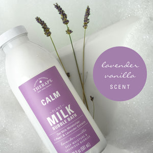 Village Naturals Therapy Calm Plant Milk Bubble Bath