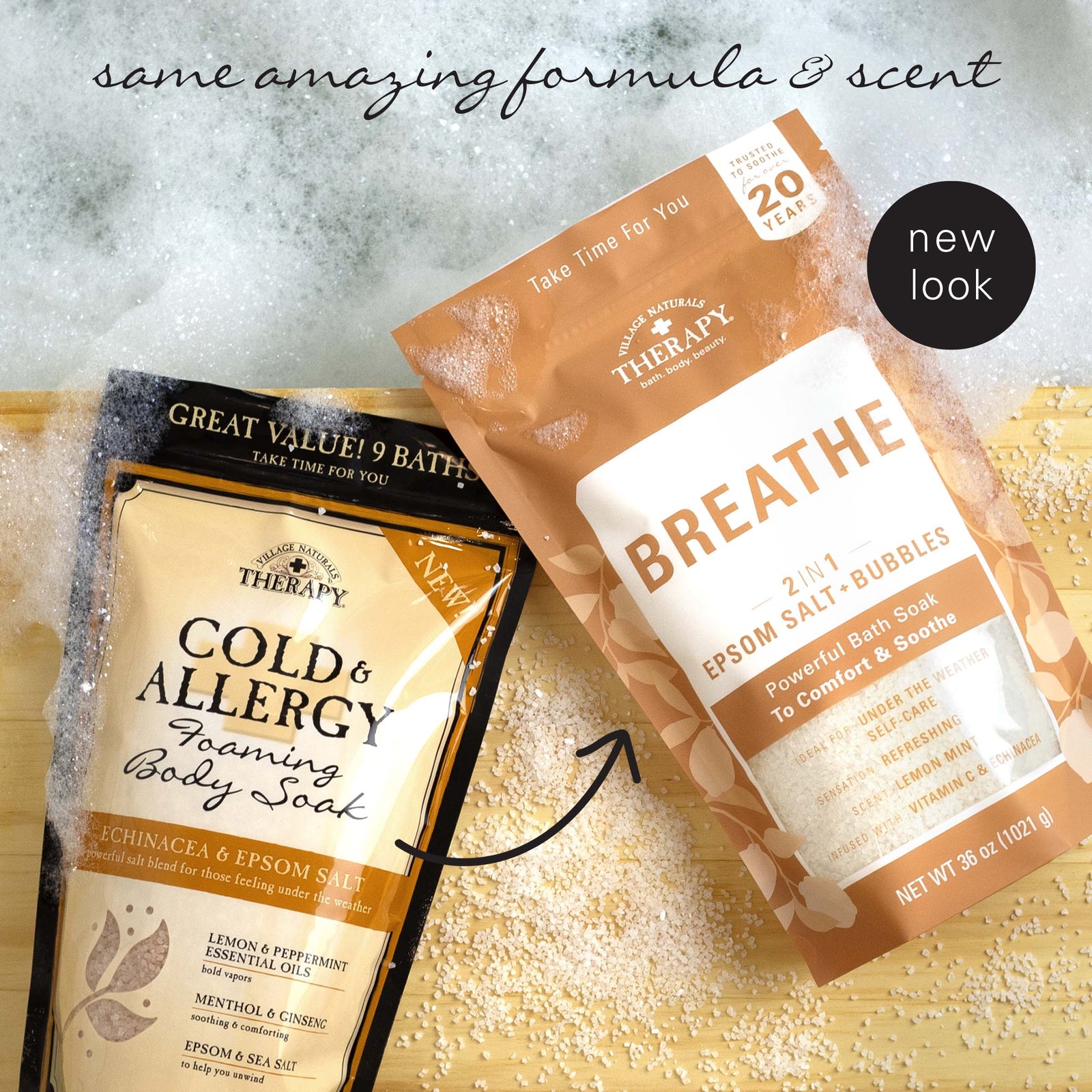 Cold & Allergy Foaming Body Soak