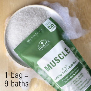 Muscle Relief Foaming Epsom Bath Soak