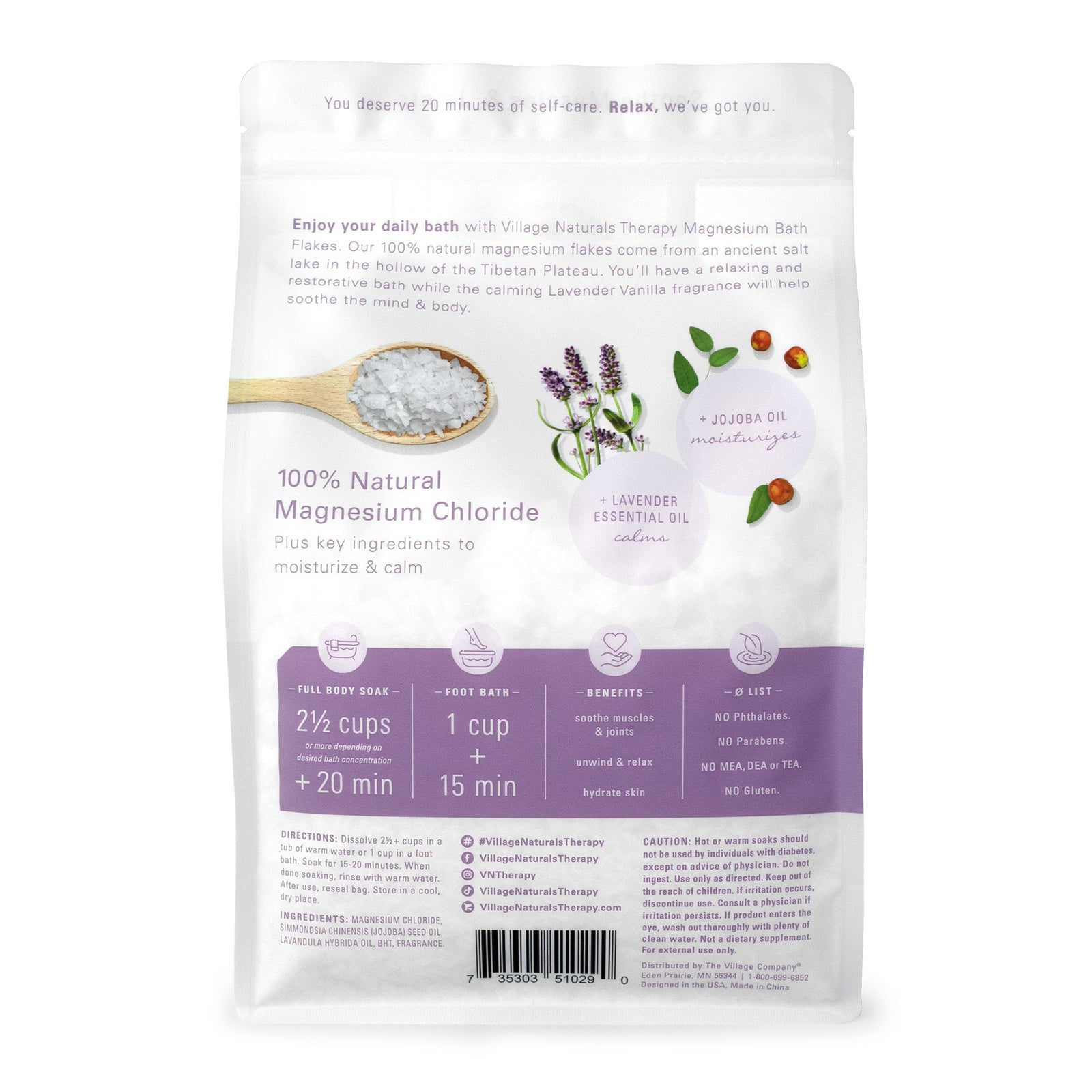 Calm Magnesium Bath Flakes