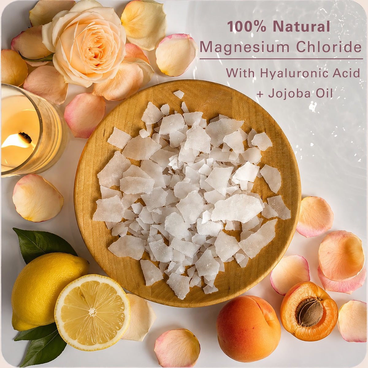 Glow Magnesium Bath Flakes