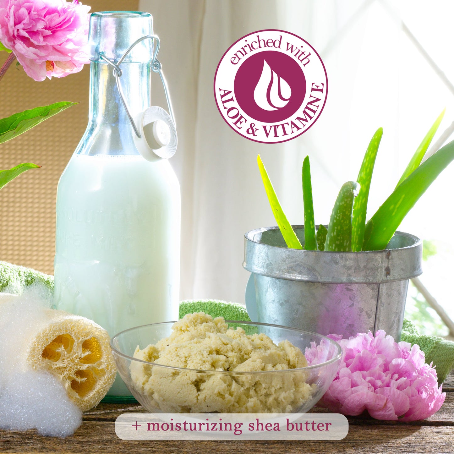 Vanilla + Coconut Milk Bath with Shea Butter