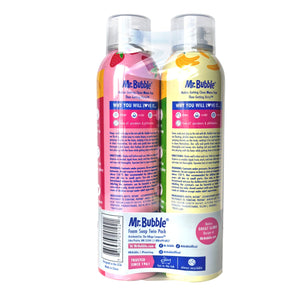 Foam Soap Twin Pack, Rotating Colors