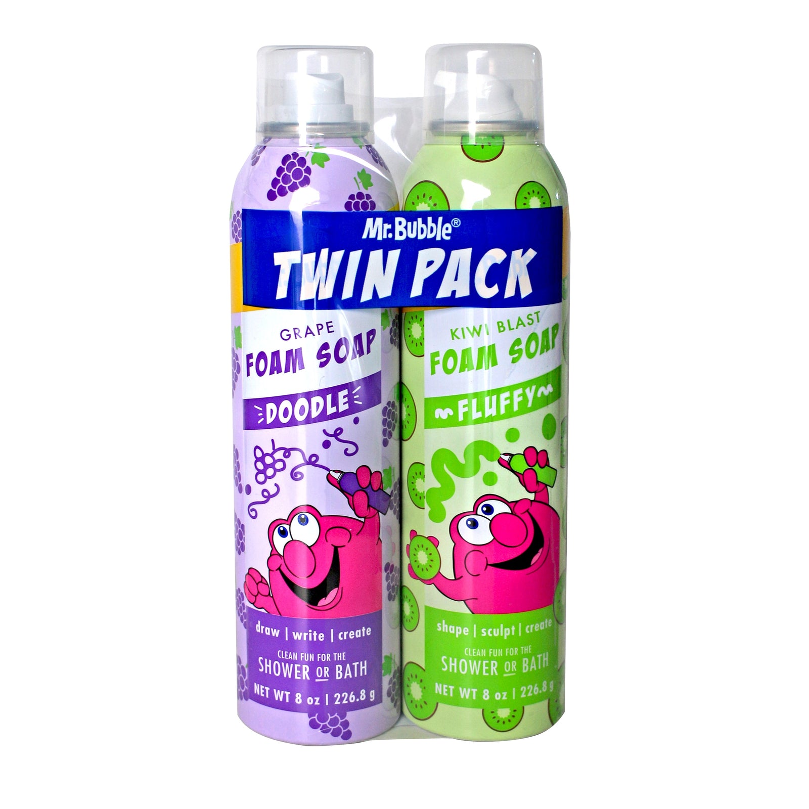 Foam Soap Twin Pack, Rotating Colors