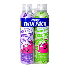 Foam Soap Twin Pack, Rotating Colors