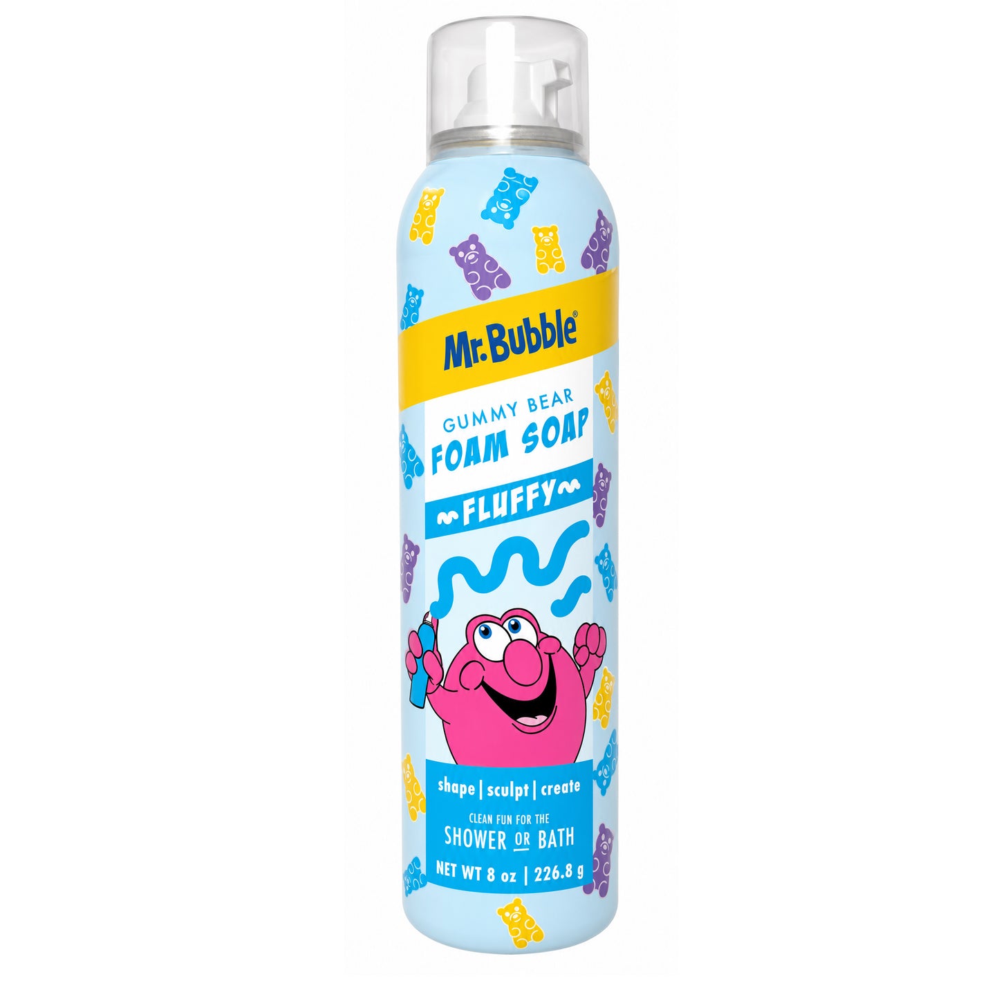 Mr. Bubble Fluffy Foam Soap Gummy Bear