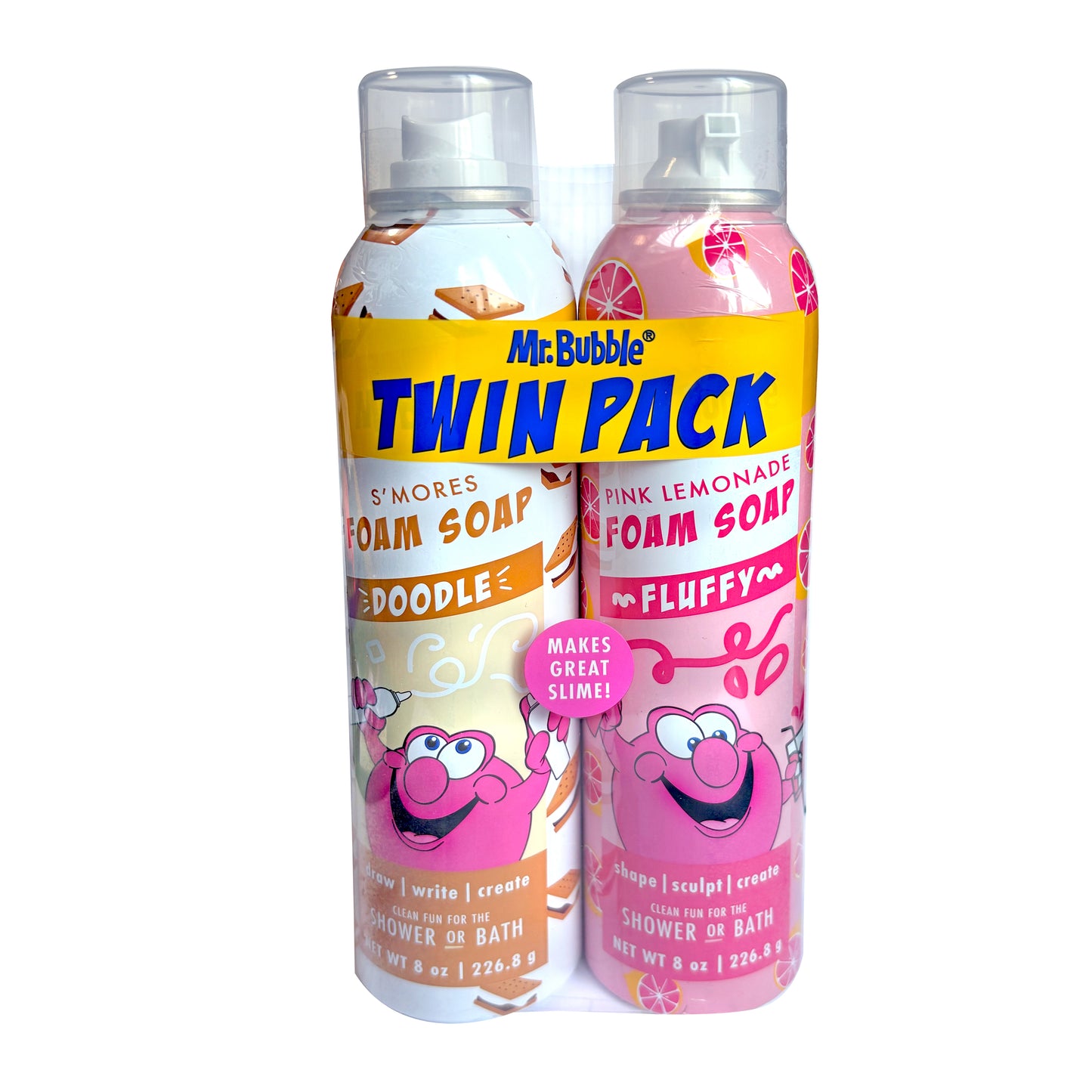 Foam Soap Twin Pack, Rotating Colors