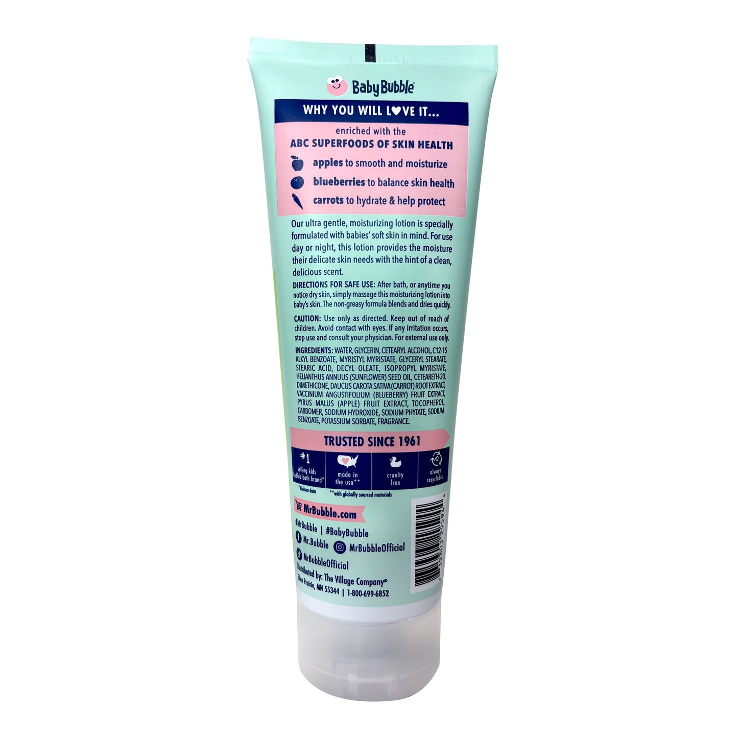 Baby Bubble Ultra Gentle Moisturizing Lotion