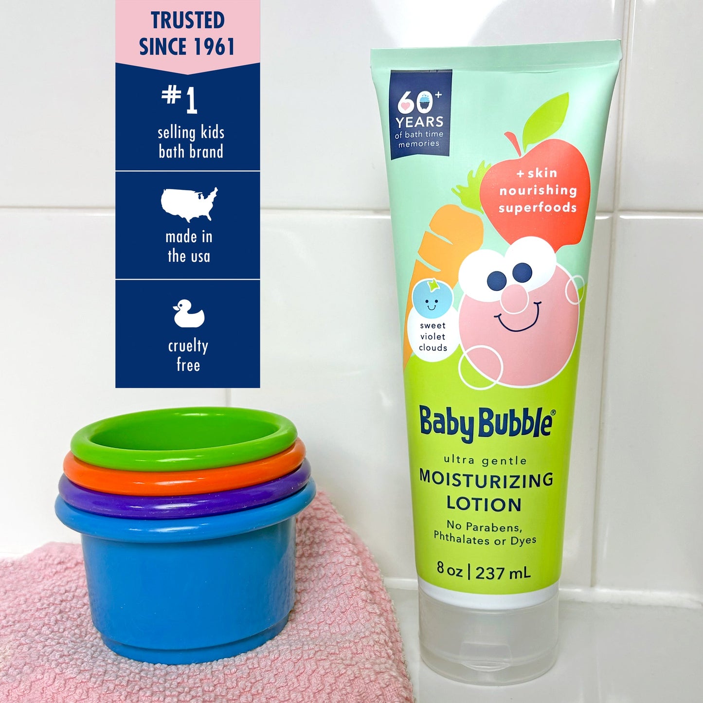 Baby Bubble Ultra Gentle Moisturizing Lotion