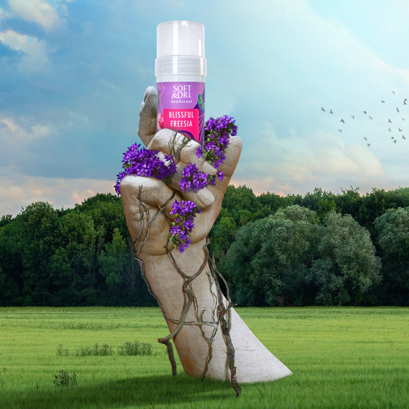 Soft & Dri Blissful Feesia Aluminum Free Deodorant