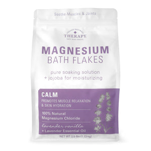 Village Naturals Therapy Calm Magnesium Bath Flakes 2.5 lb.