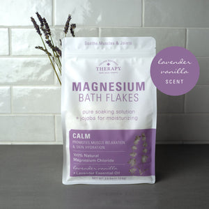 Village Naturals Therapy Calm Magnesium Bath Flakes 2.5 lb.