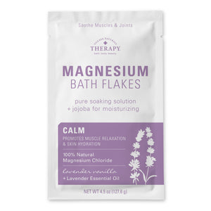 Village Naturals Therapy Calm Magnesium Bath Flakes 4.5 oz.
