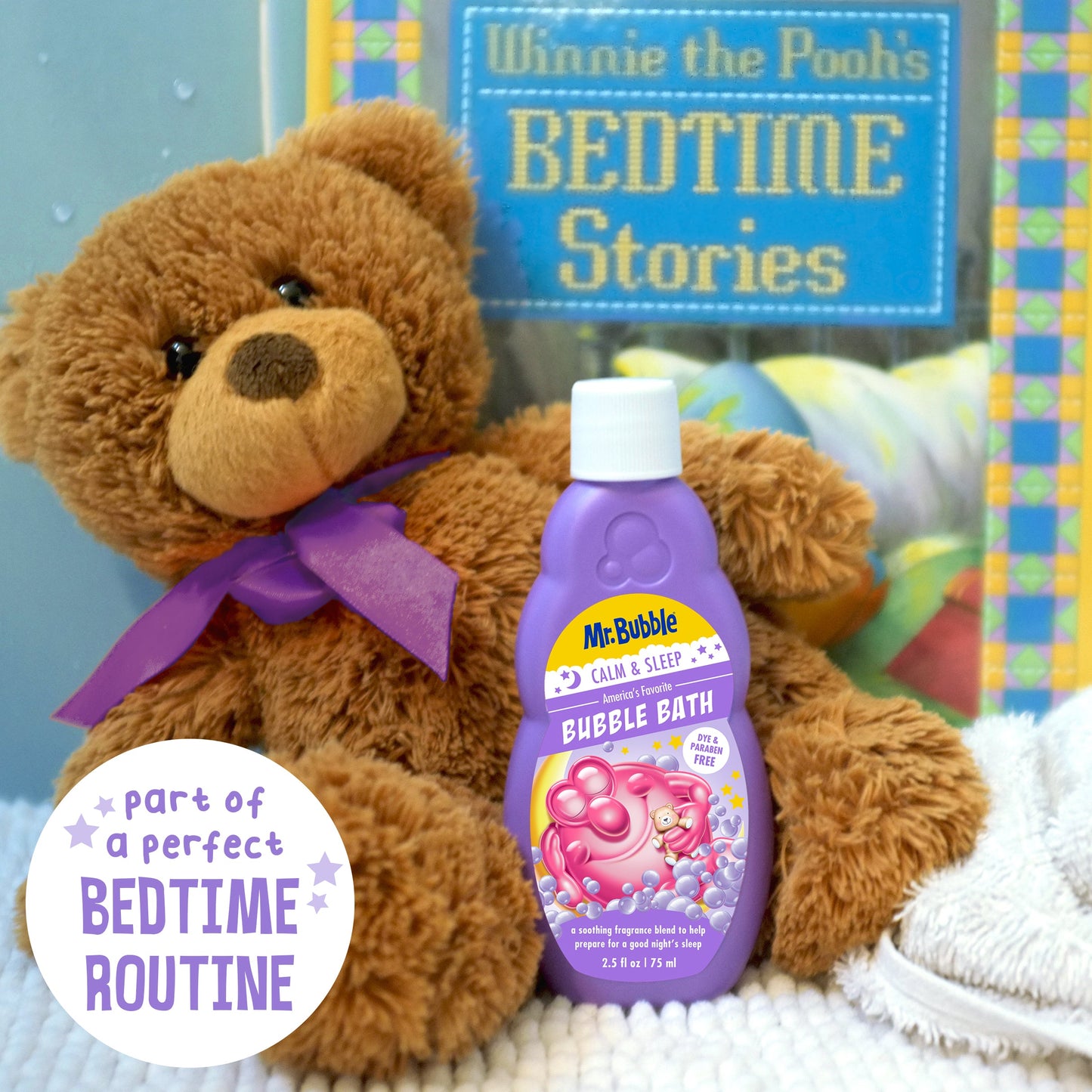 Calm & Sleep Bubble Bath, Mini 2.5 oz