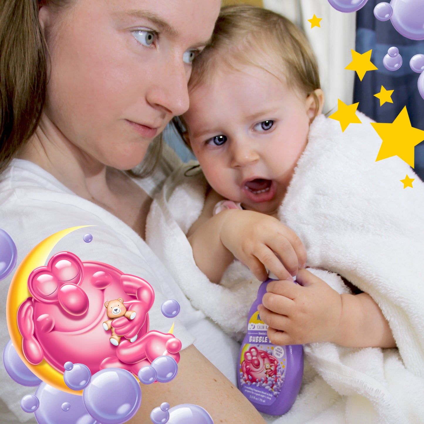 Calm & Sleep Bubble Bath, Mini 2.5 oz