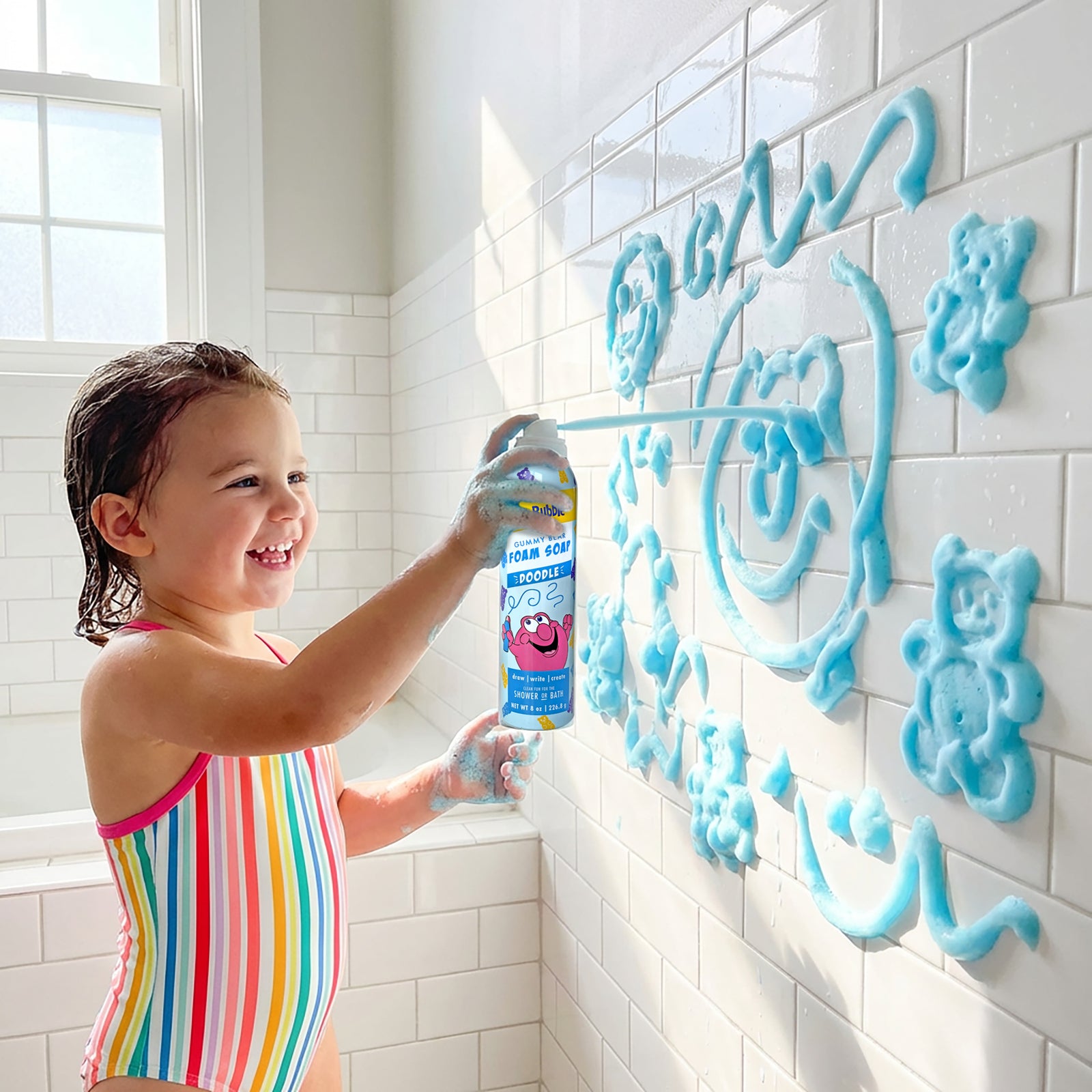Mr. Bubble Doodle Foam Soap Gummy Bear