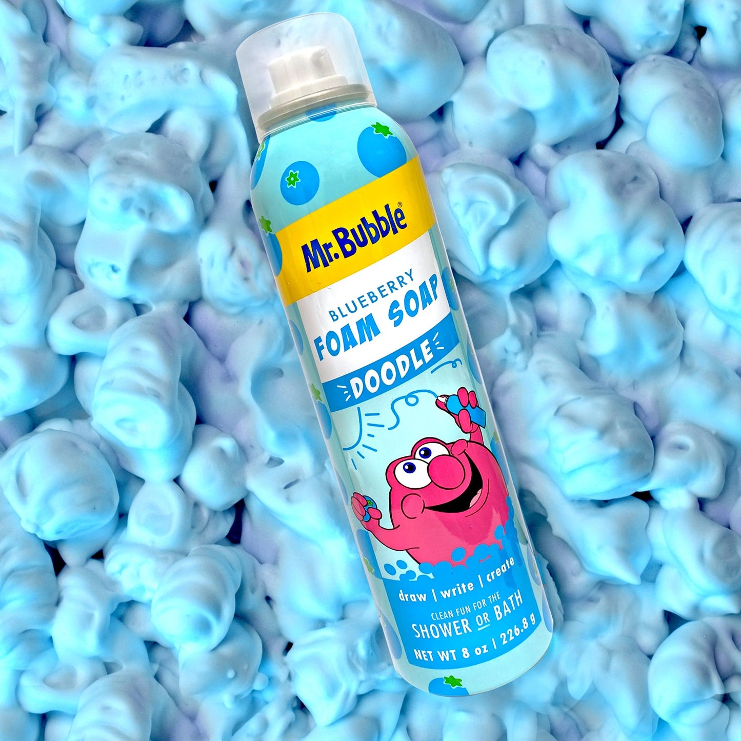 Mr. Bubble Doodle Foam Soap Blueberry
