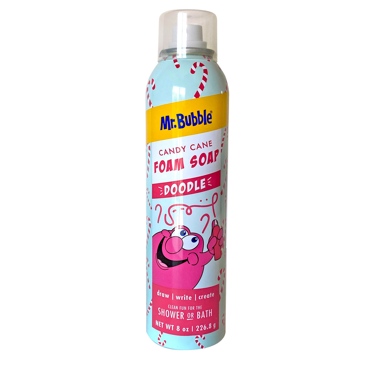 Candy Cane | Mr. Bubble Doodle Foam Soap 
