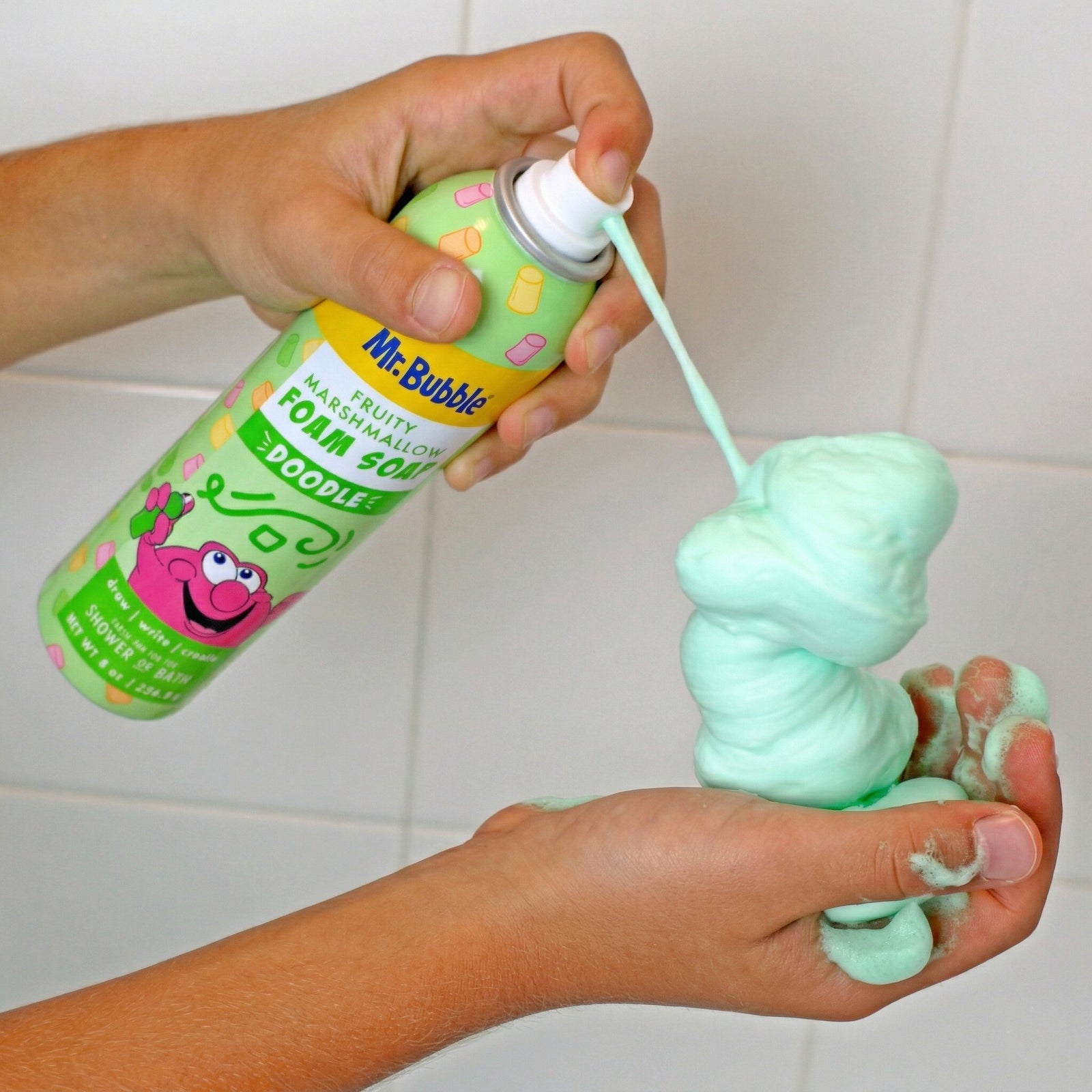 Mr. Bubble Doodle Foam Soap Fruity Marshmallow