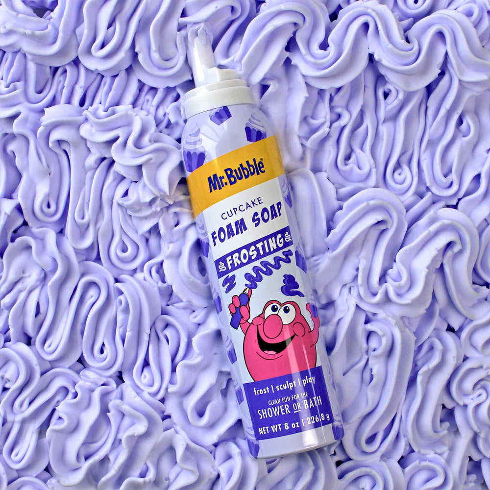 Mr. Bubble Frosting Foam Soap Cupcake