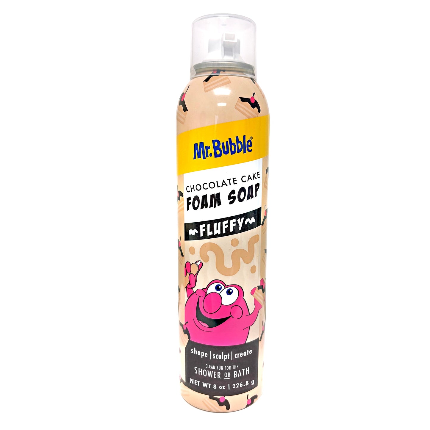 Mr. Bubble Fluffy Foam Soap Chocolate Cake