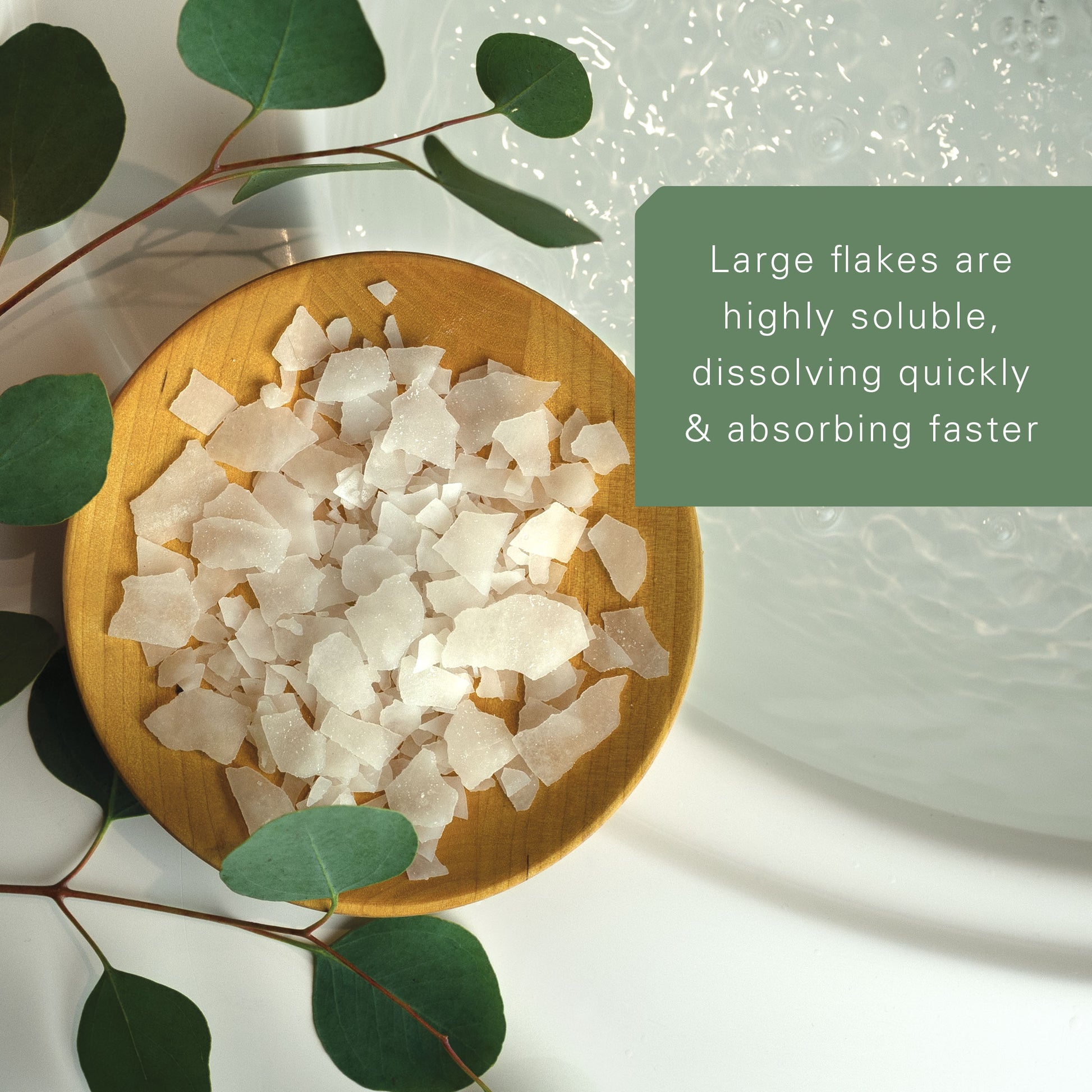 Village Naturals Therapy Muscle Magnesium Bath Flakes 4.5 oz.