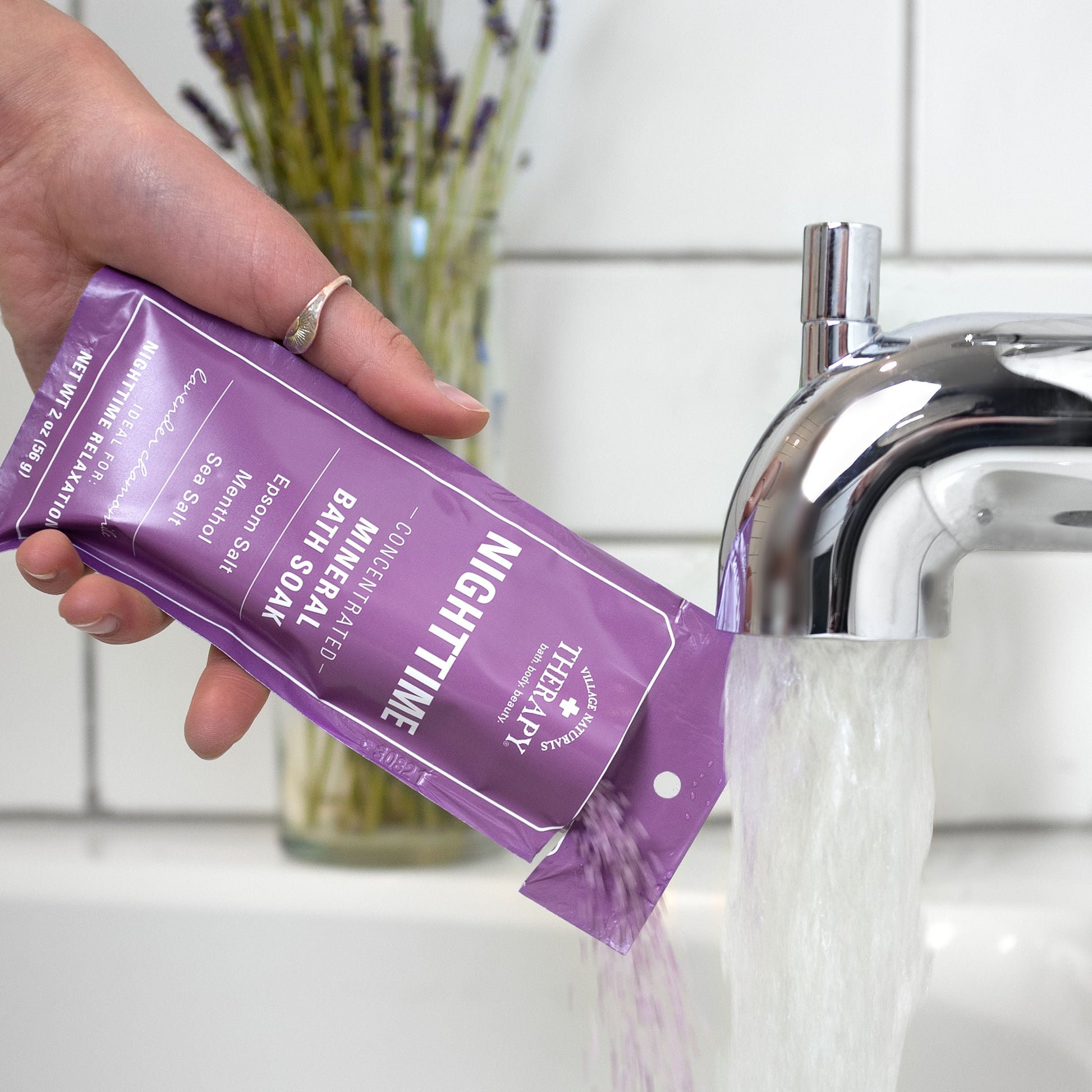 Village Naturals Therapy Nighttime Concentrated Mineral Bath Soak