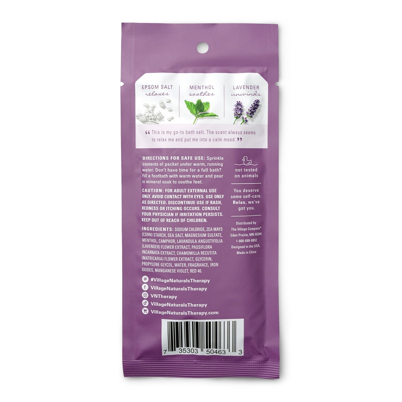 Nighttime Concentrated Mineral Bath Soak