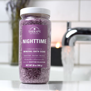 Village Naturals Therapy Nighttime Relief Concentrated Mineral Bath Soak