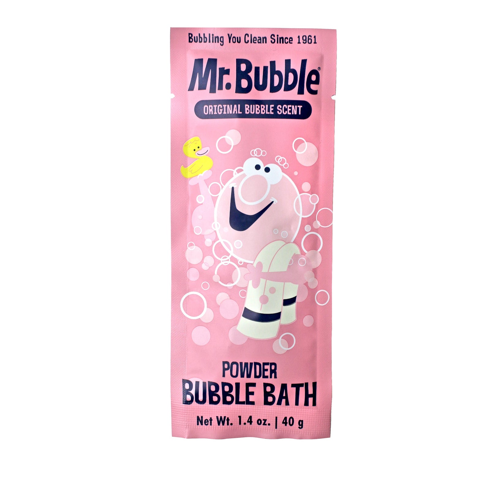 Retro Powder Bubble Bath Packet