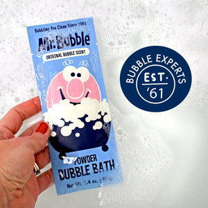 Retro Powder Bubble Bath Packet