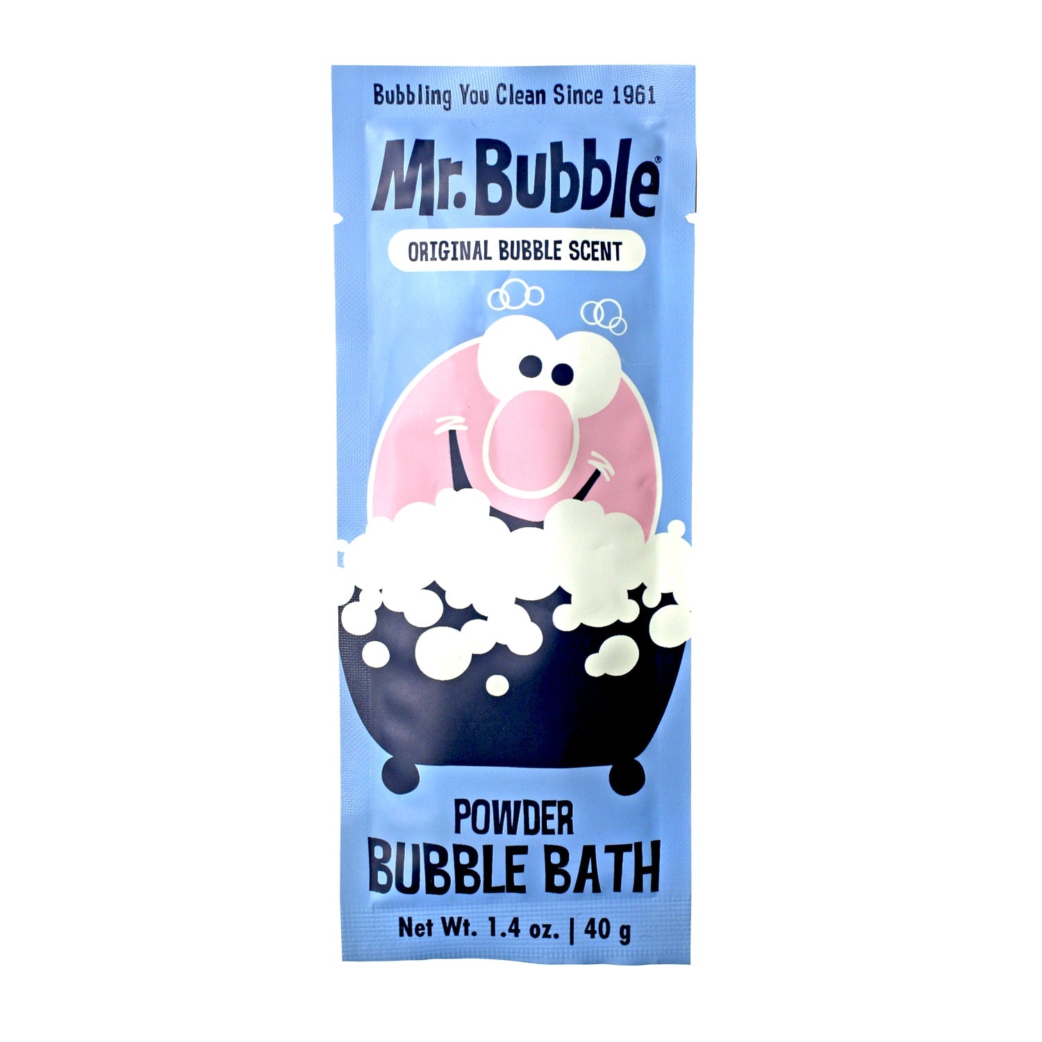 Retro Powder Bubble Bath Packet