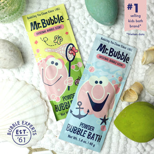 Retro Powder Bubble Bath Packet