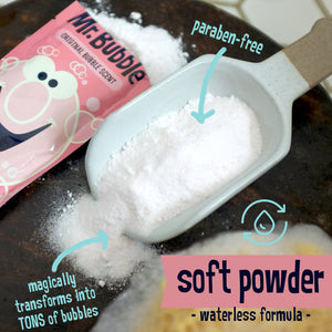 Retro Powder Bubble Bath Packet