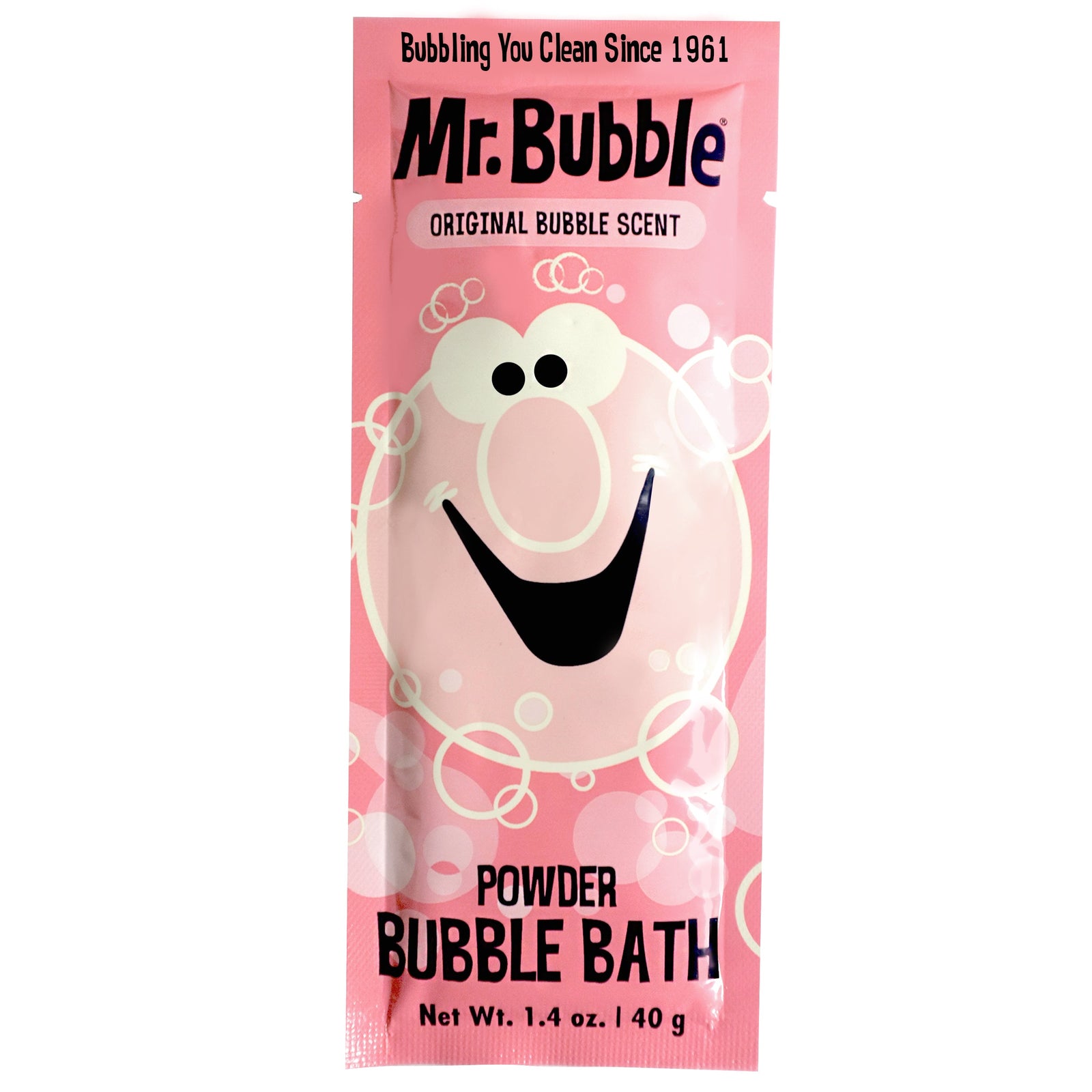 Retro Powder Bubble Bath Packet