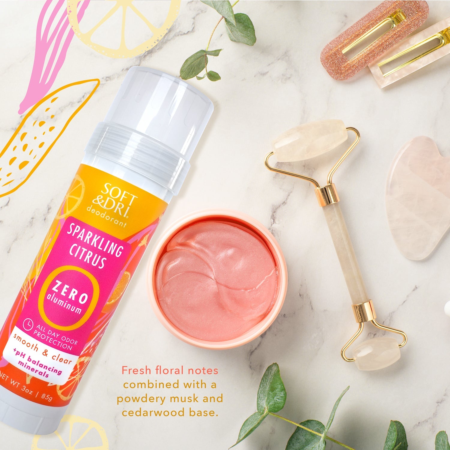 Soft & Dri Sparkling Citrus Aluminum Free Deodorant