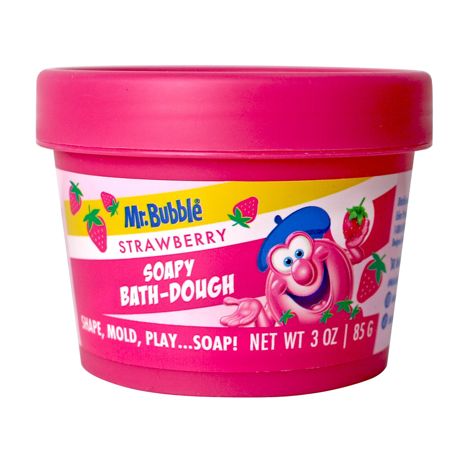 Mr. Bubble Soapy Bath Dough  Strawberry 