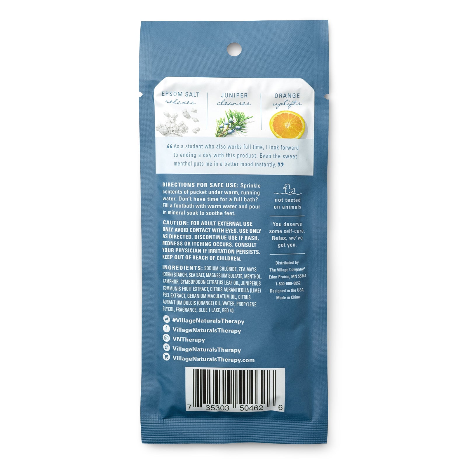 Tension Concentrated Mineral Bath Soak