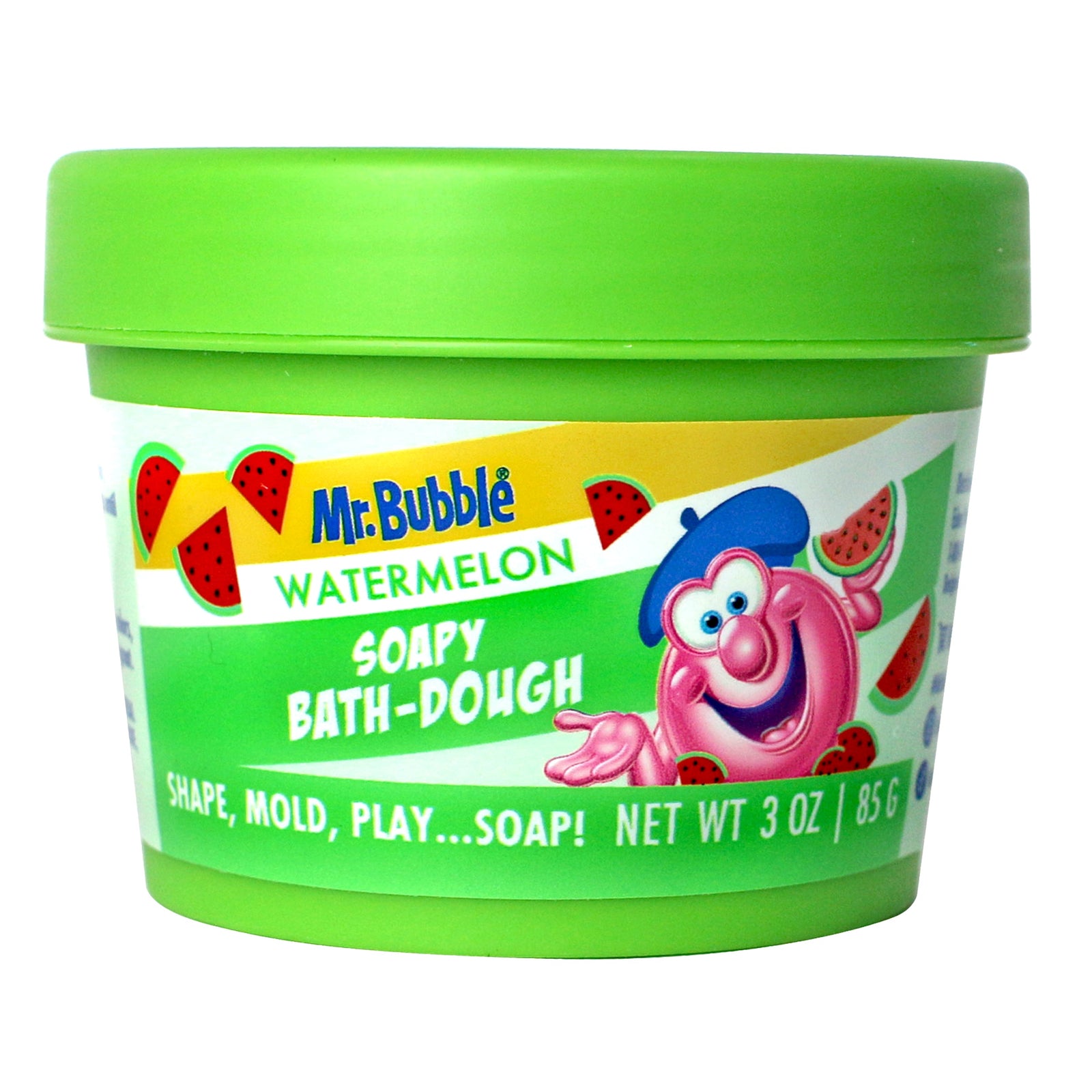 Mr. Bubble Soapy Bath Dough  Watermelon 