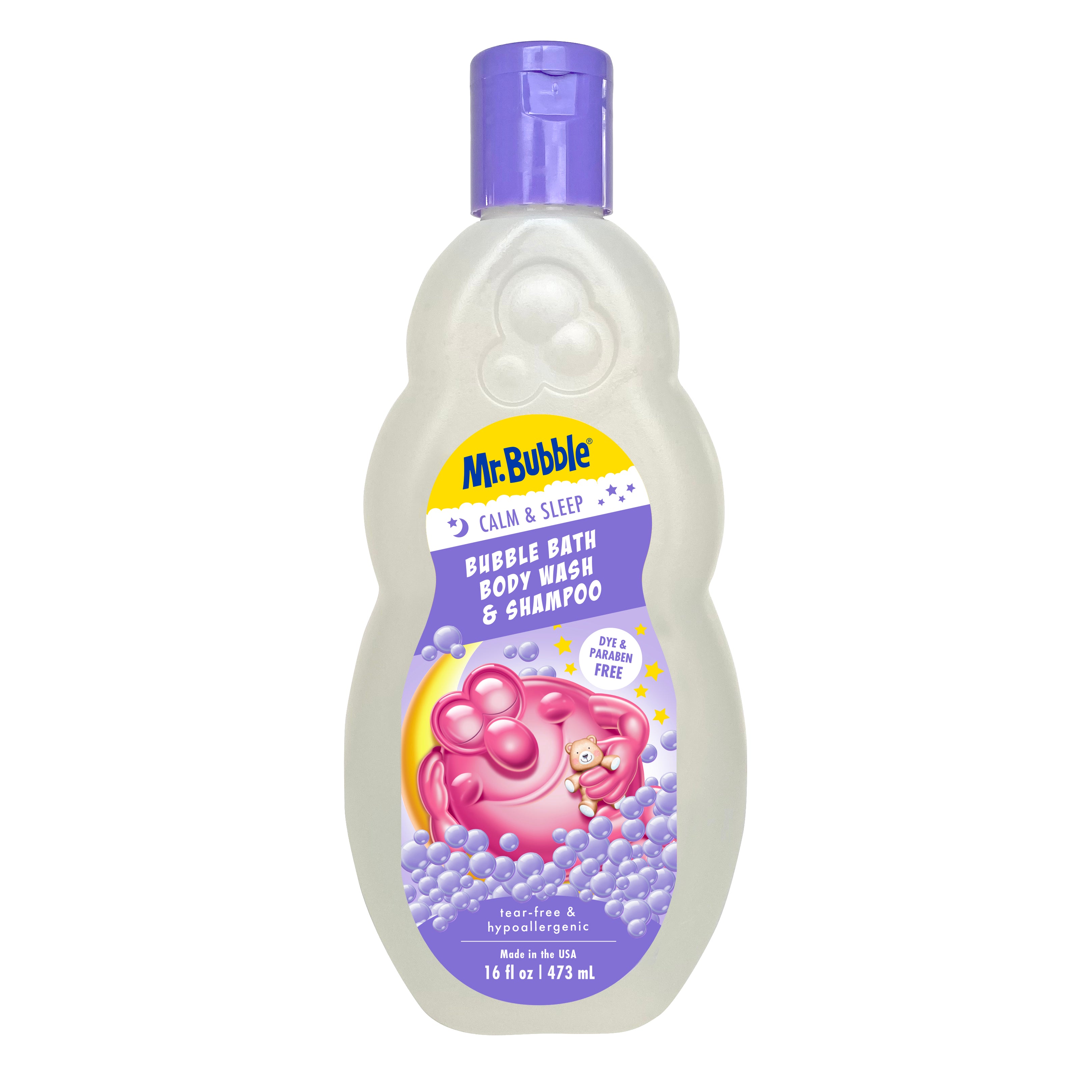 Calm & Sleep 3-in-1 Bubble Bath, Body Wash & Shampoo