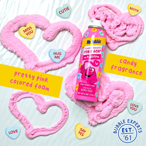 Mr. Bubble Candy Hearts Fluffy Foam Soap