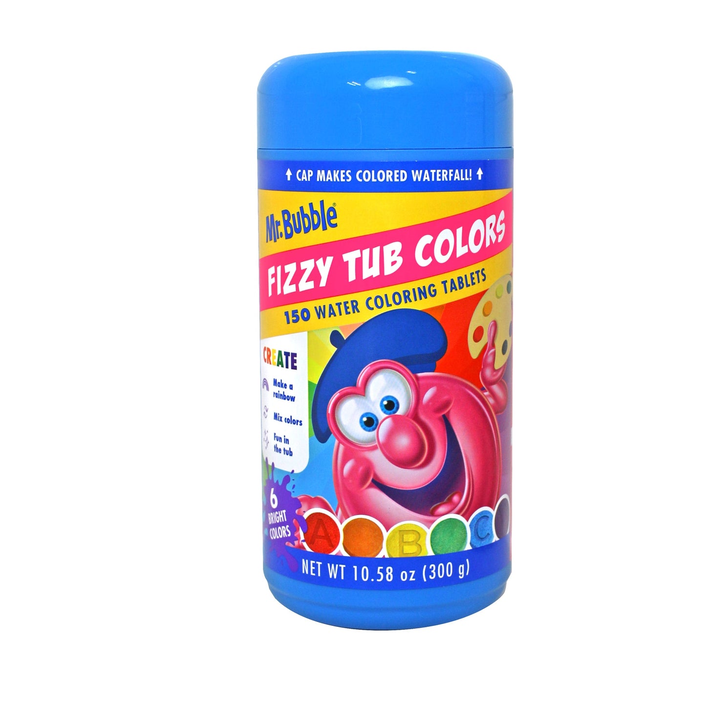 Mr. Bubble Fizzy Tub Colors Artist 150 ct