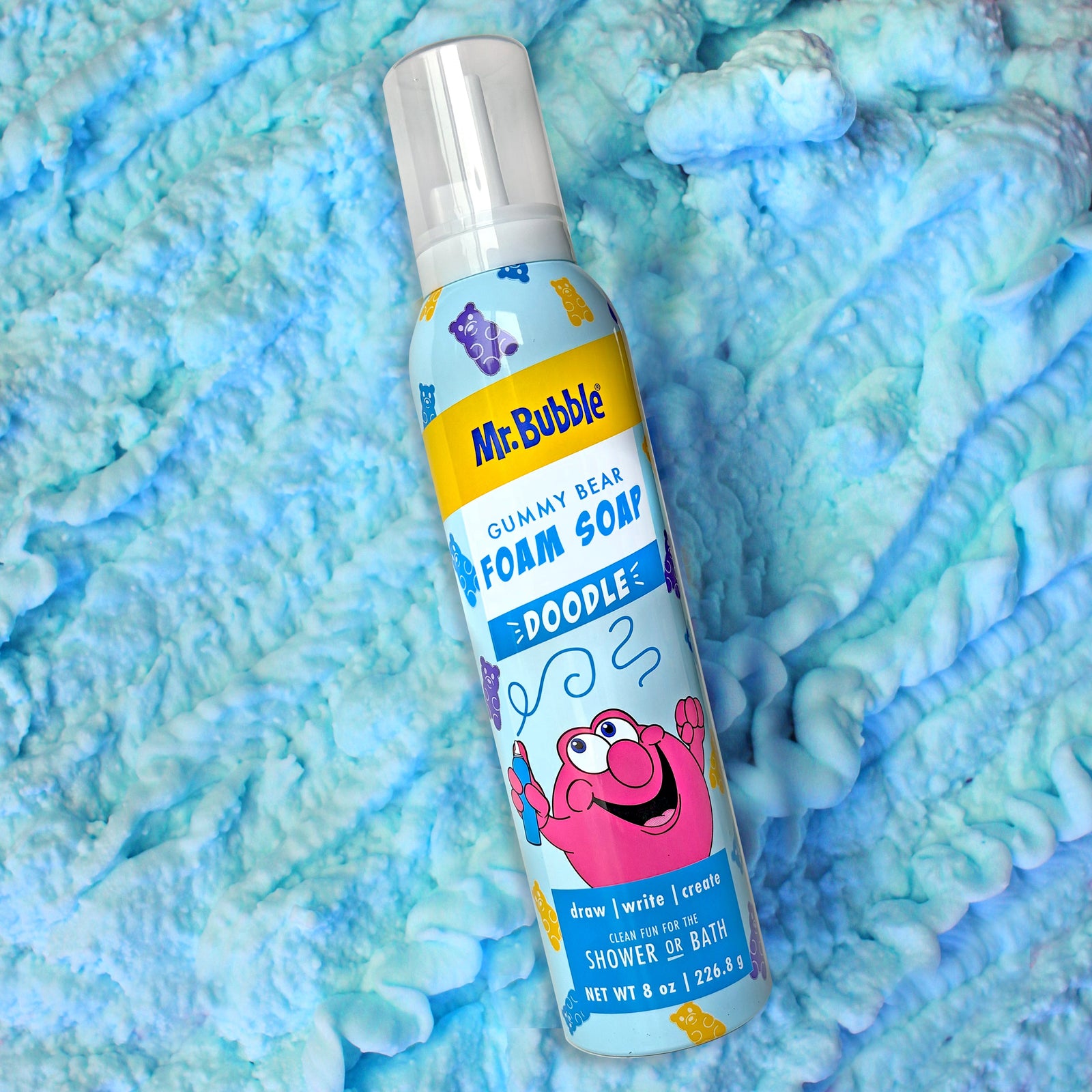 Mr. Bubble Doodle Foam Soap Gummy Bear