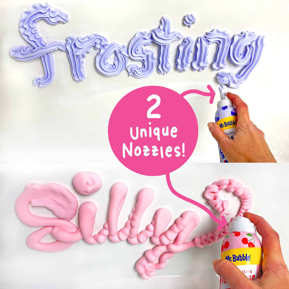 Foam Soap Twin Pack, Rotating Colors, Frosting and Silly